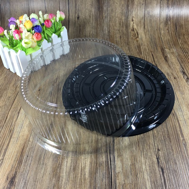 Wholesale Big Round Cake Box/ 8 Inches Cheese Box /Clear Plastic Cake Container / Big Cake