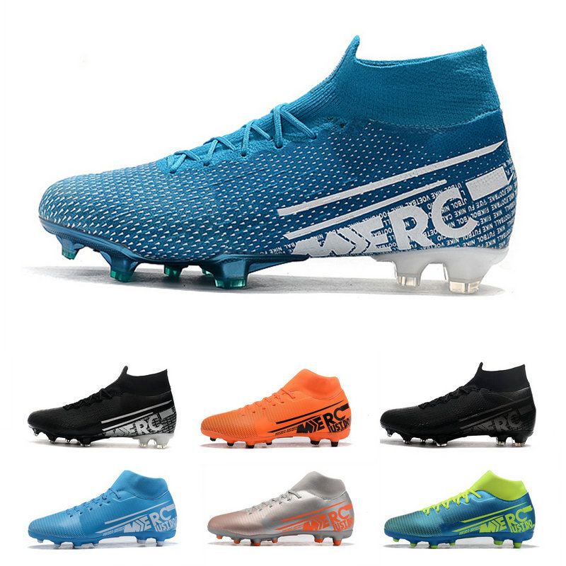 blue just do it football boots