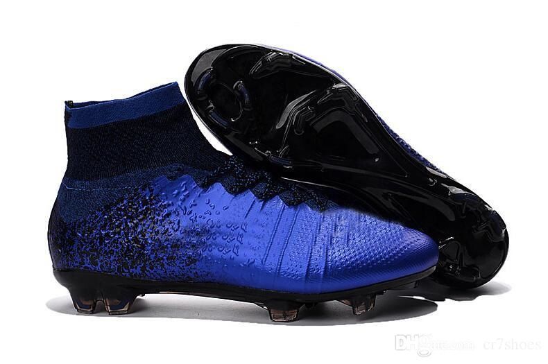 blue cr7 soccer cleats