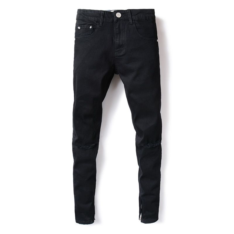 black jean pants mens