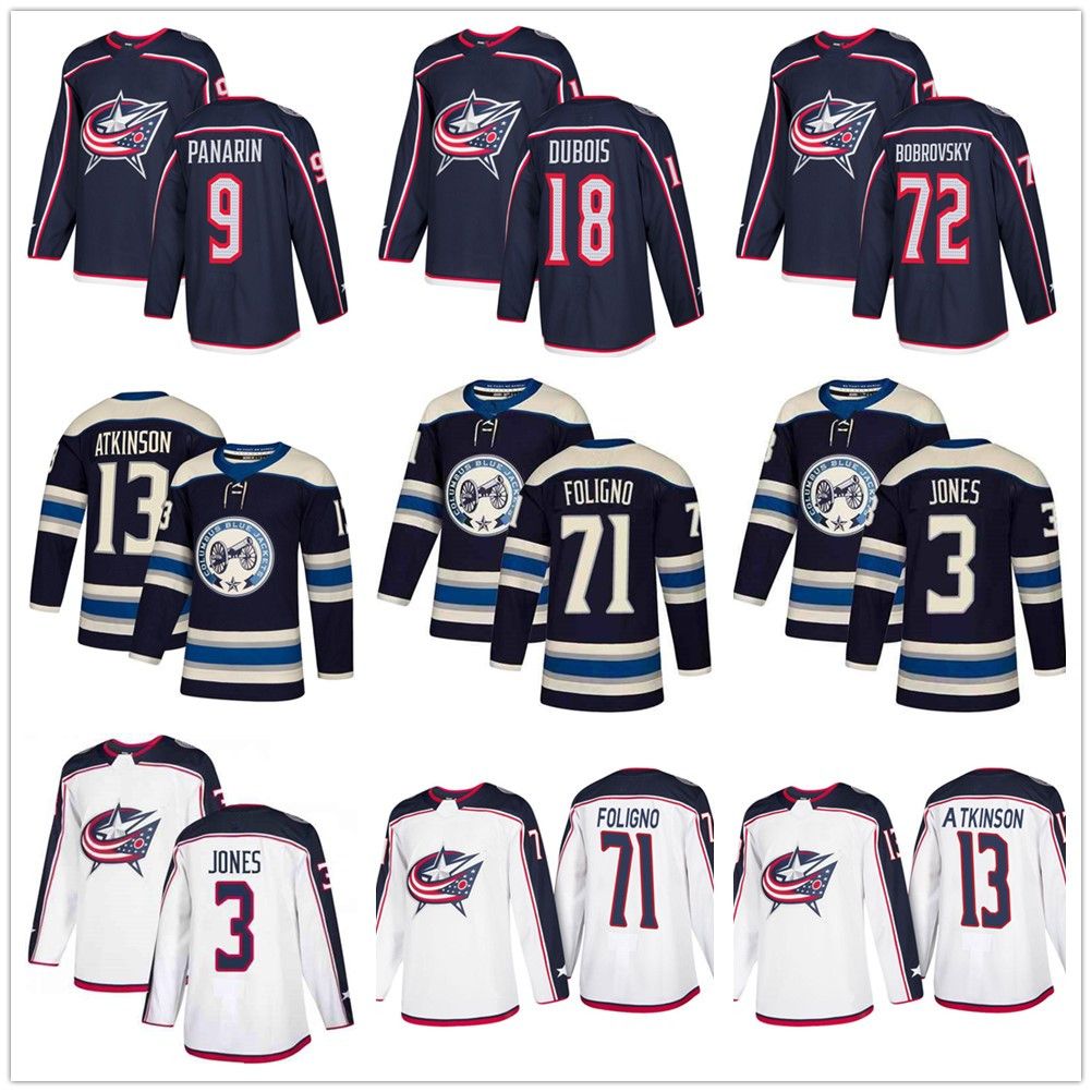 reebok columbus blue jackets apparel