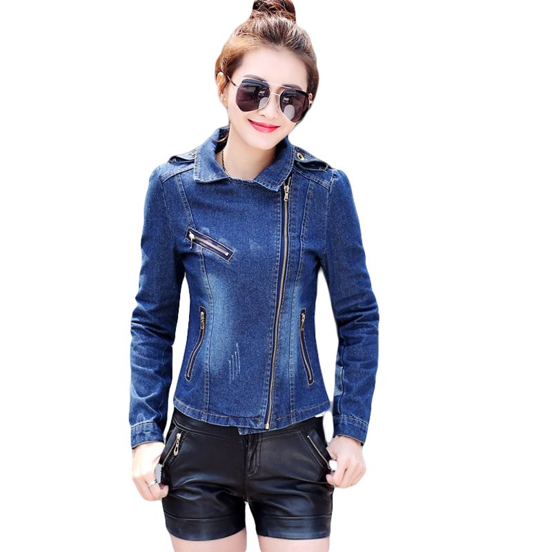 short sleeve denim jacket plus size