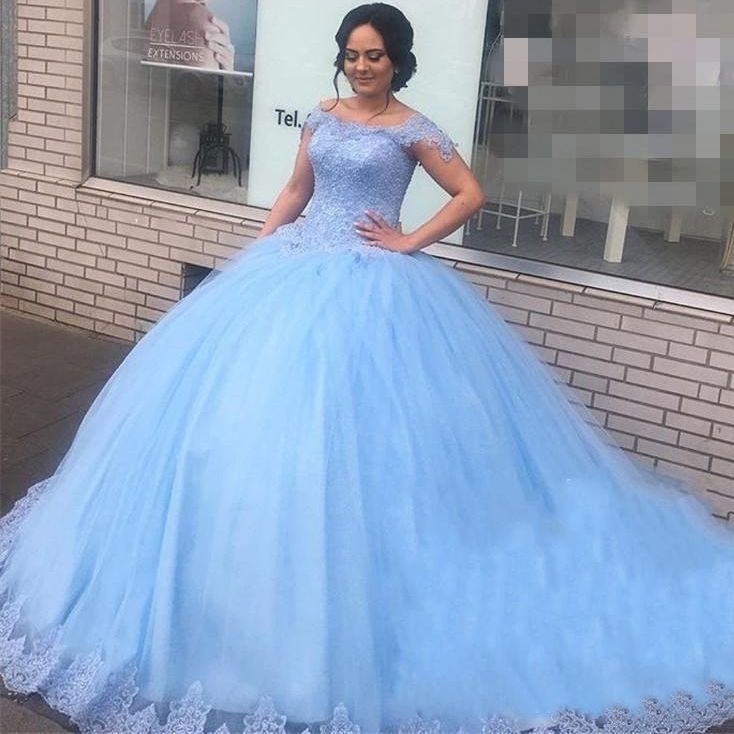 vestidos de 15 años blue