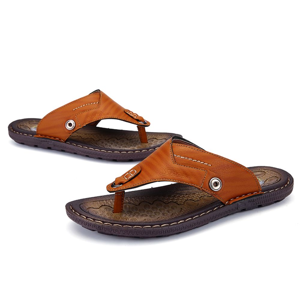 mens casual slippers outdoor