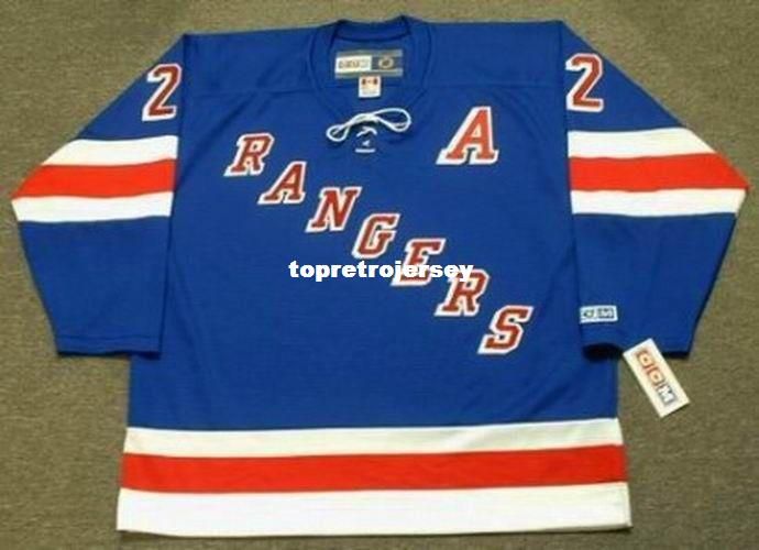 brad park rangers jersey