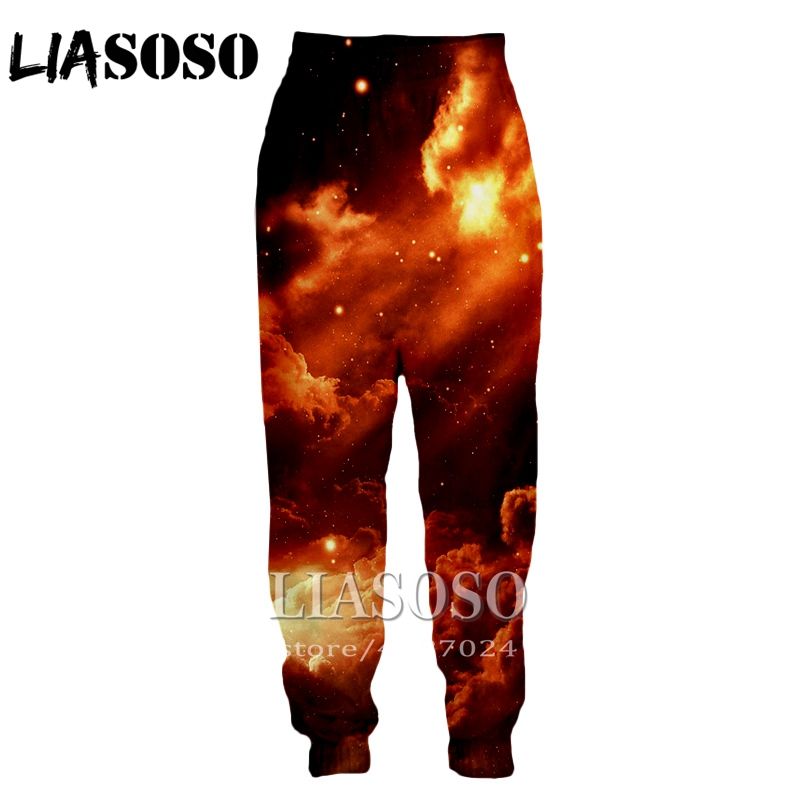 3D Print Casual trousers Men Women Sweatpants Jogging Pants Space Galaxy Starry