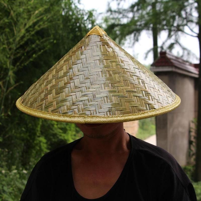 large bamboo hat