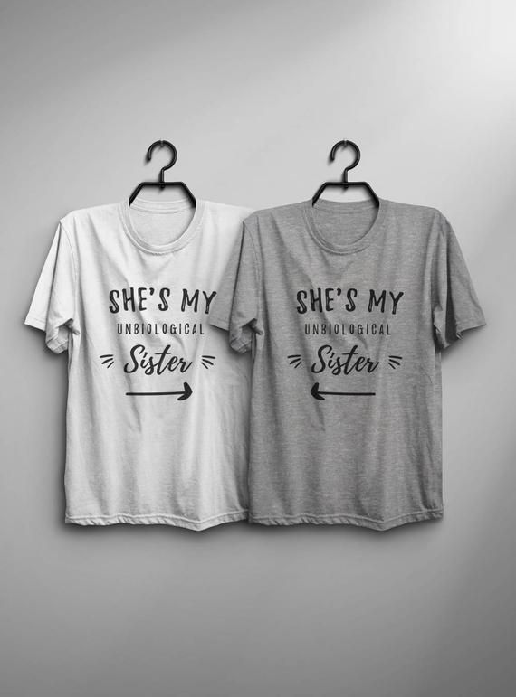 funny sister sayings t shirts