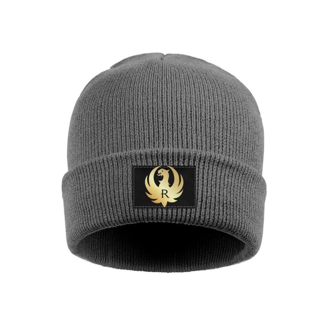 white designer beanie