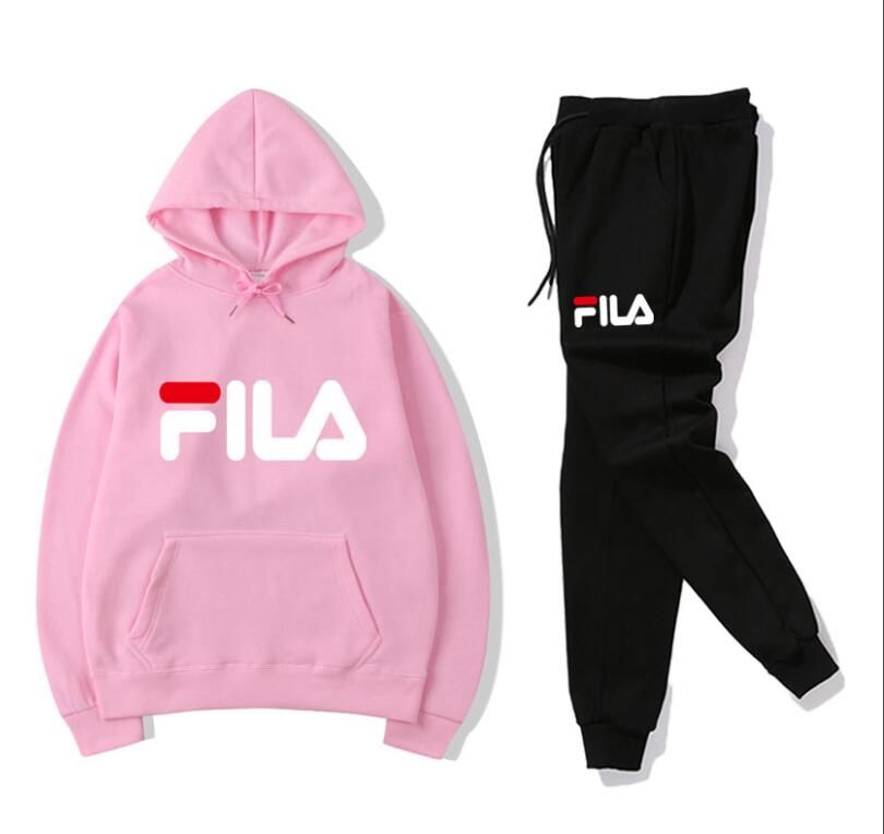 fila two piece short set