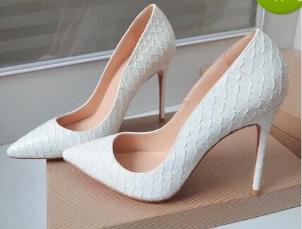 white snake heels