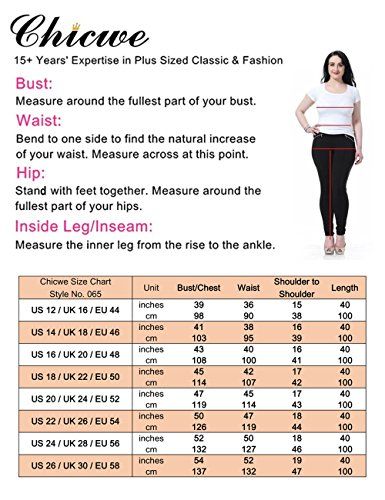 Knee Length Casual Party and Work Dress Chicwe Womens Plus Size Printed Chevron Border Sleeveless Dress