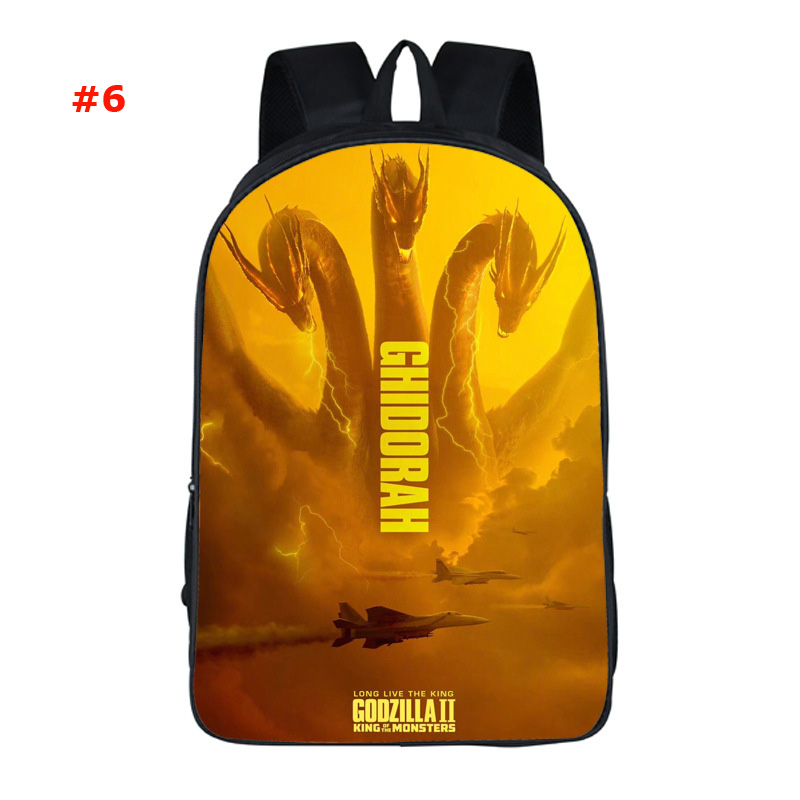godzilla book bags