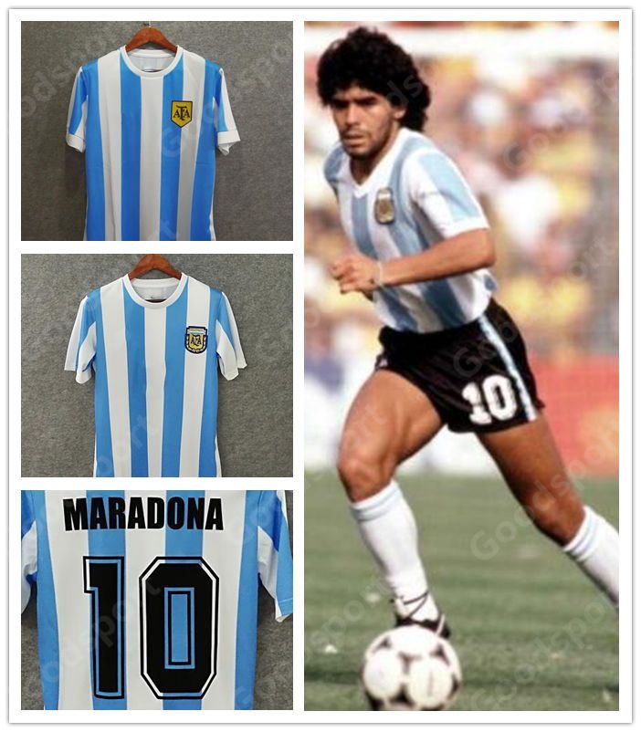 maradona soccer jersey