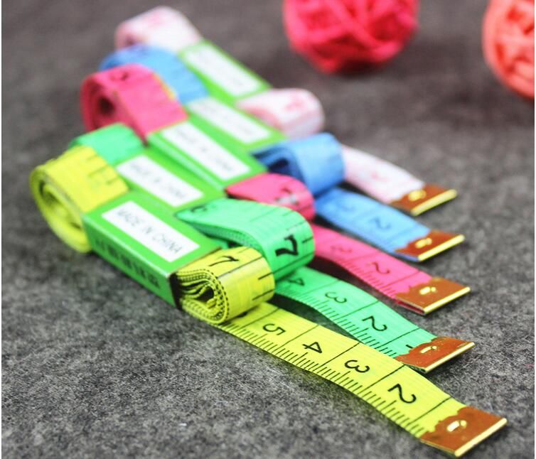 2020 60 Inch New Designer Portable Colorful Body Measuring Ruler Inch Sewing Tailor Tape Measure Soft Tool 1 5m Sewing Measuring Tape From Inspring