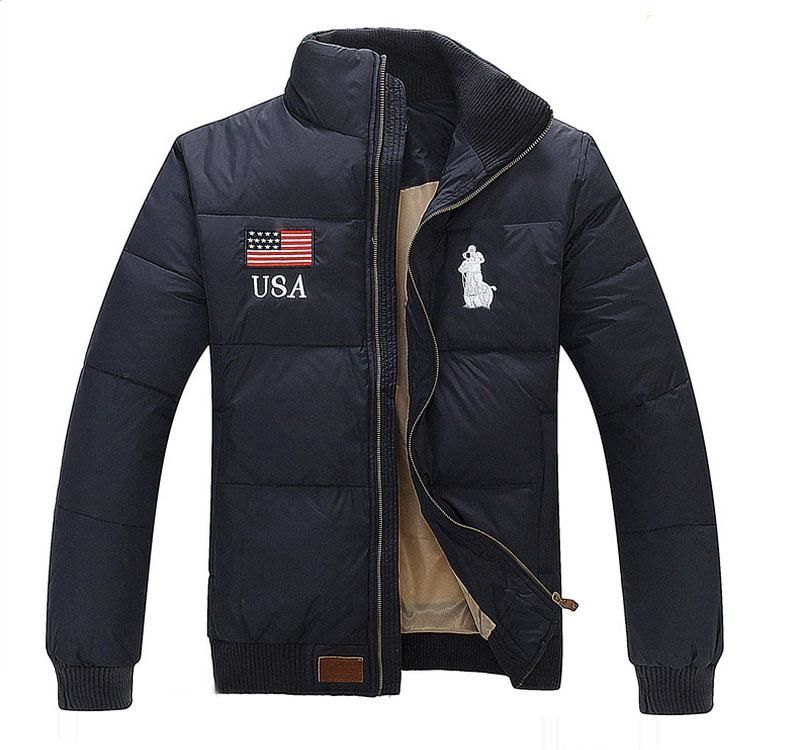 veste ralph lauren homme grise