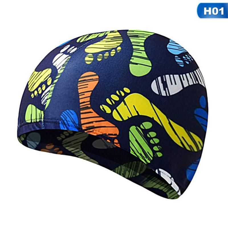 fabric swim cap kids