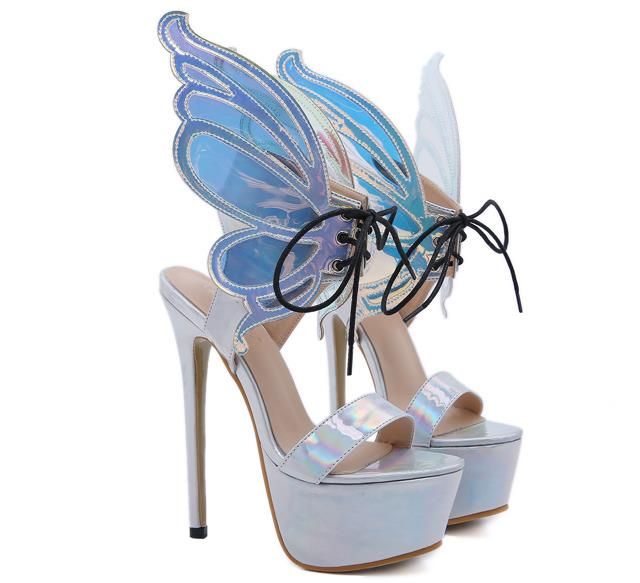 silver sandal heels for prom