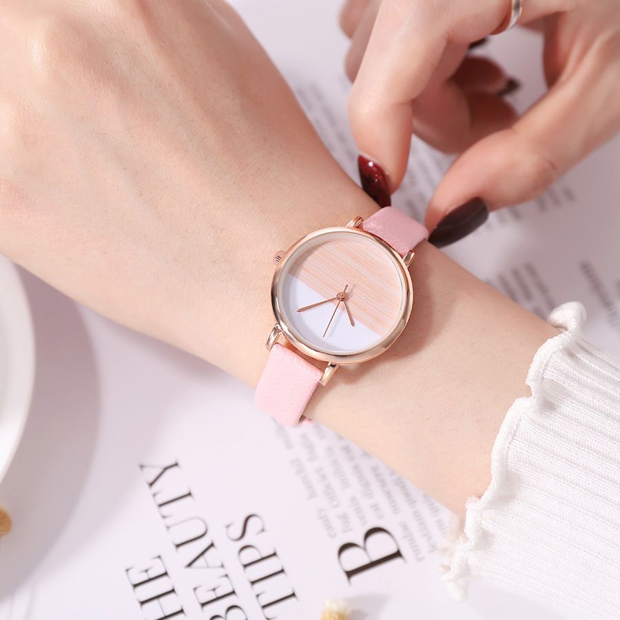 Simple And Stylish Pink Ladies Watch Beautiful Clock Creative Bracelet Personalized Gift Jewelry Watches Online Skeleton Watch From Mkshoubiao 4 2 Dhgate Com