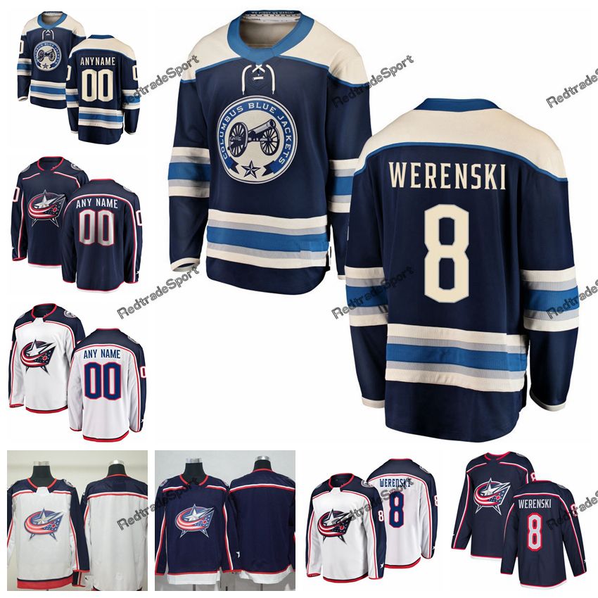 blue jackets hockey jersey