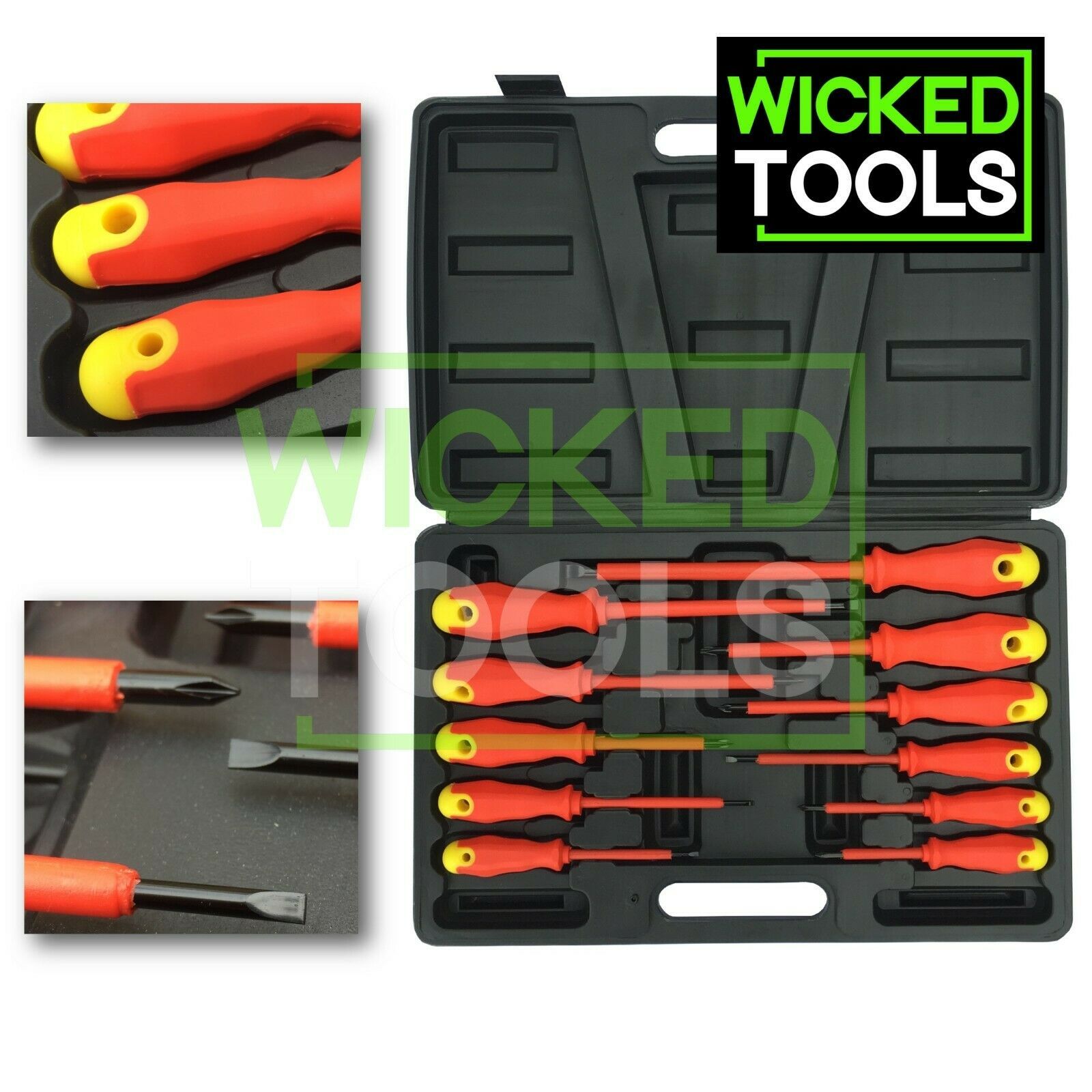 Garage Equipment & Tools Vehicle Electricians Screwdriver Set Tool