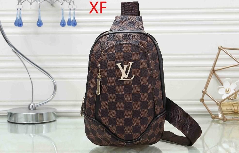 XXL Louis Vuitton riñonera de cuero genuino crossbody pack nueva llegada bolso de unisex