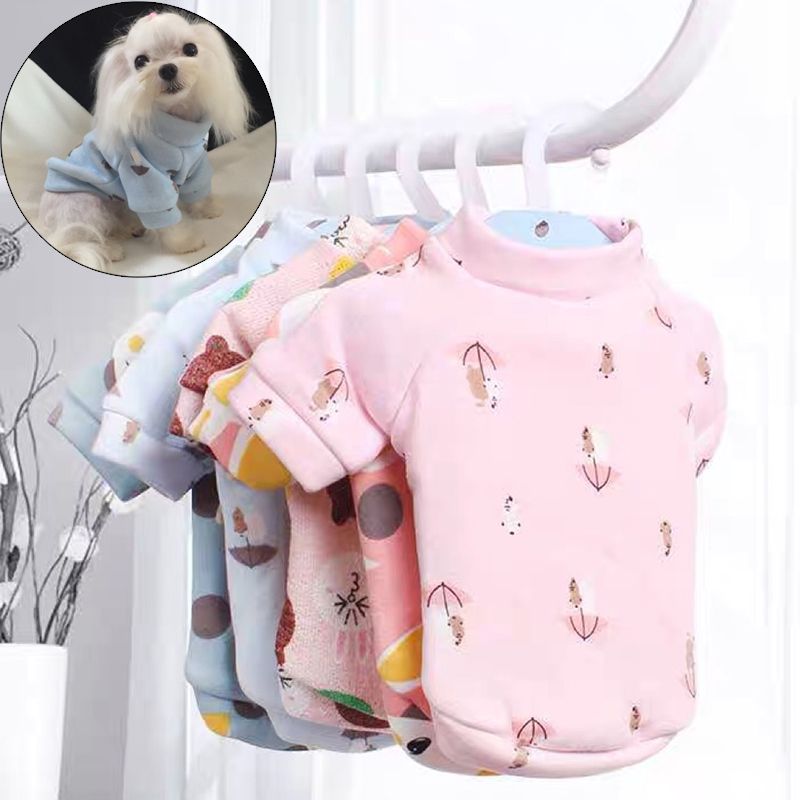 Ropa para perros mascotas dulces para perros Escudo Shih Tzu Yorkshire sudaderas con capucha