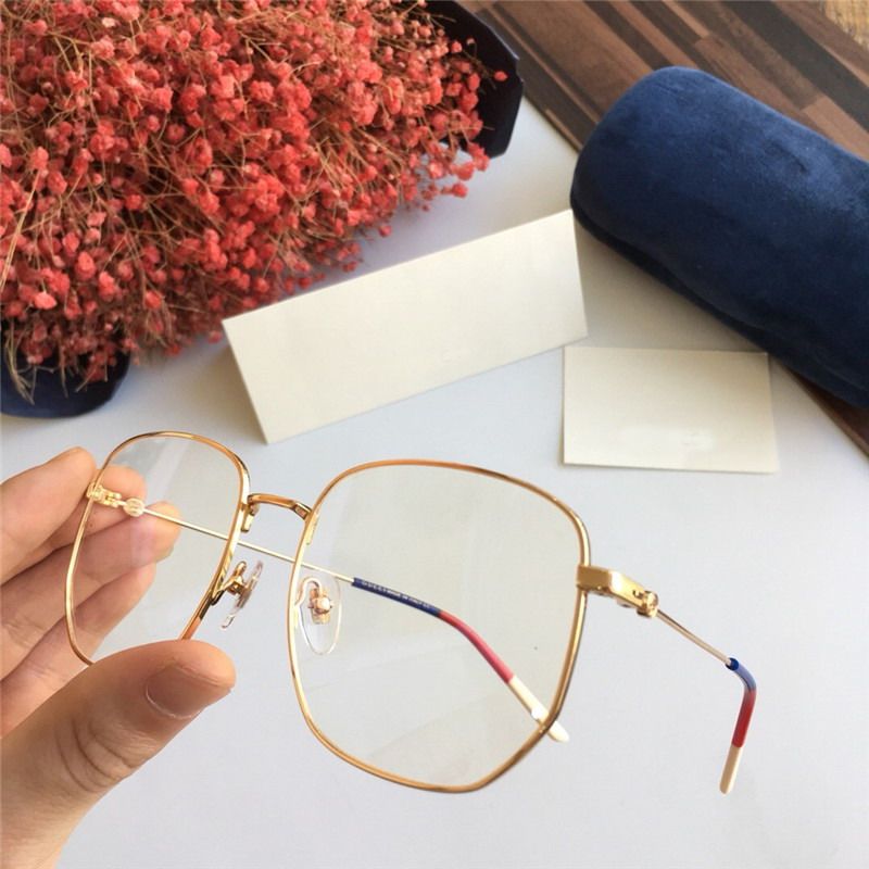 lentes dorados para mujer