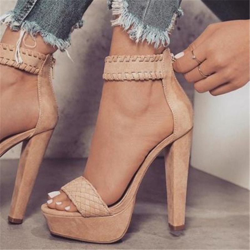 scarpe tacco estive 2018