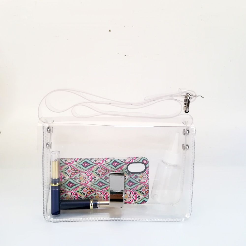 clear crossbody stadium bag wholesale