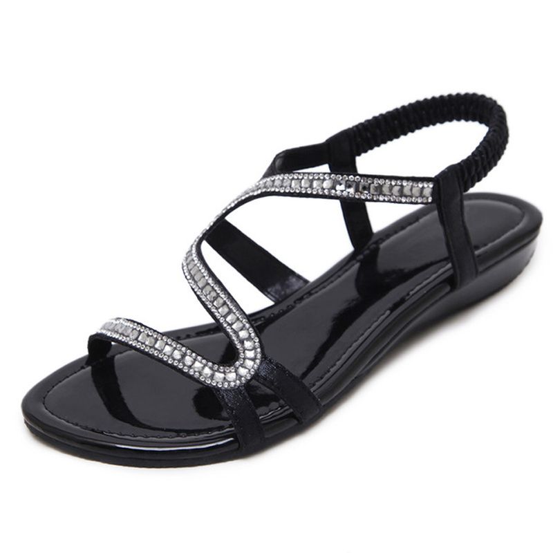 straight platform sandals