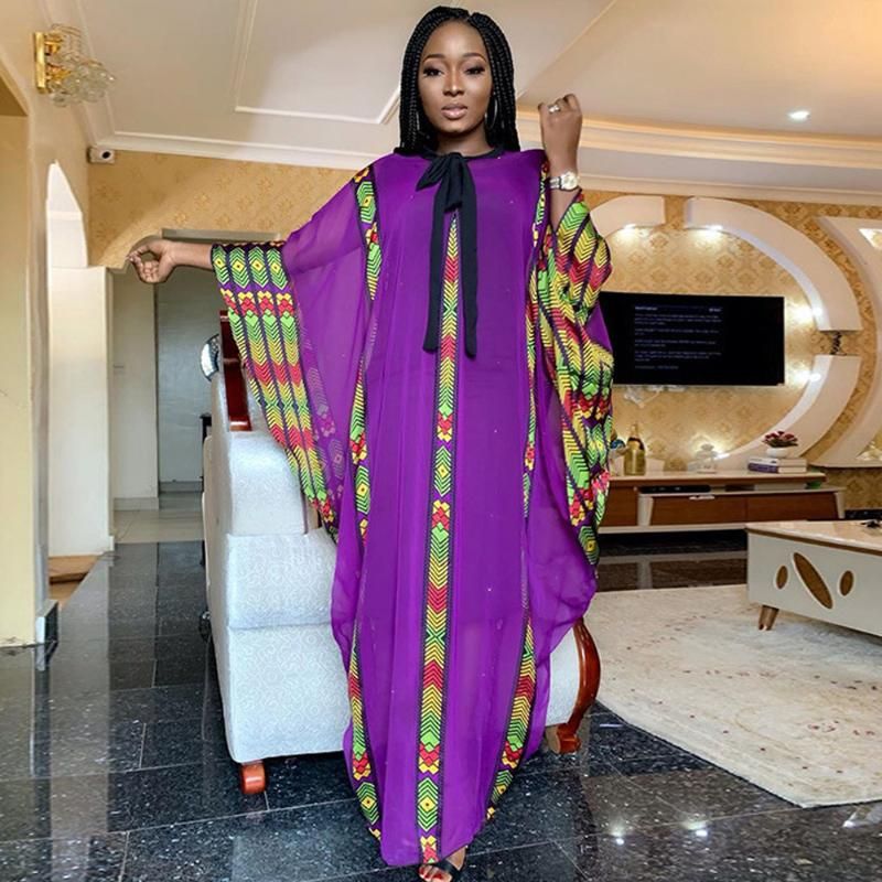 ankara dresses with chiffon