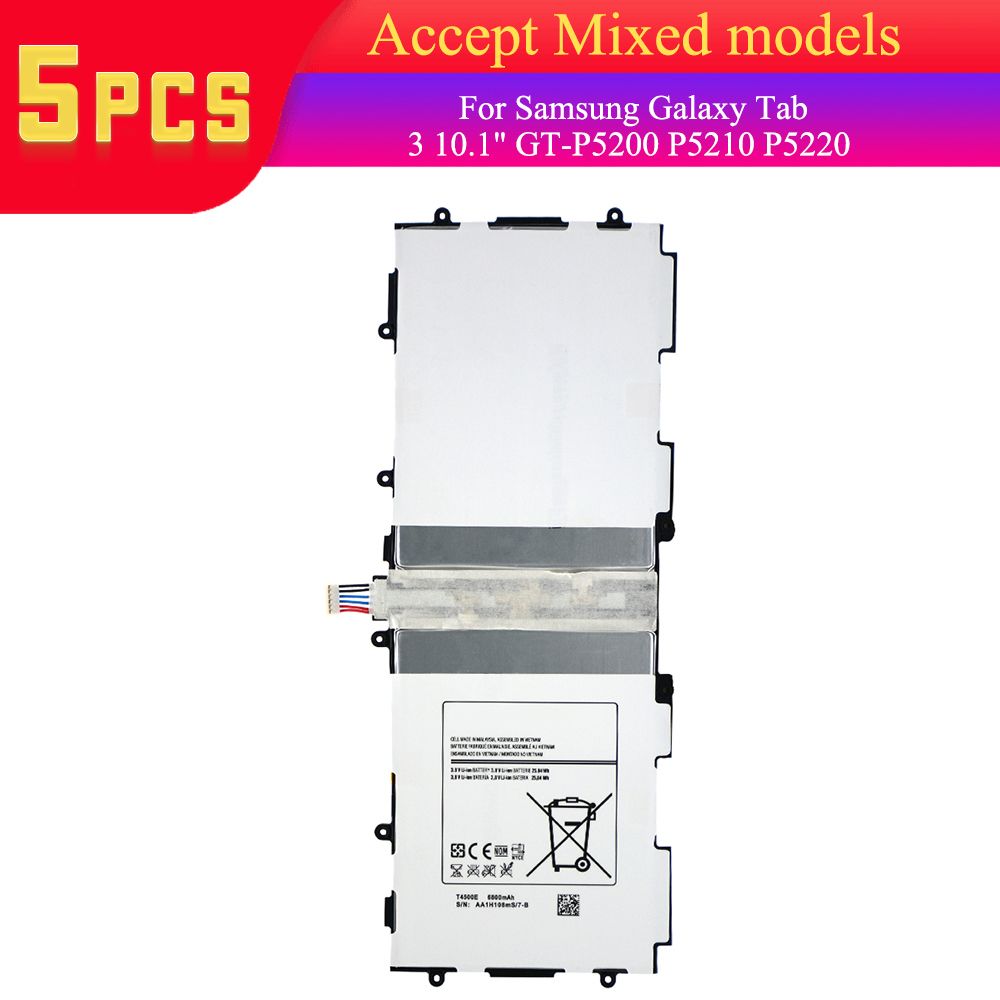 Samsung Galaxy Tab 3/ 10.1/ GT-P5210/ 6800/ mAh batteria T4500E OEM