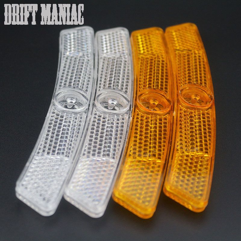 orange spoke reflectors