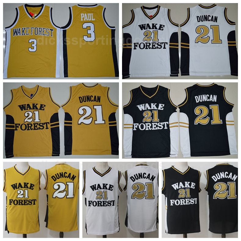 tim duncan college jersey