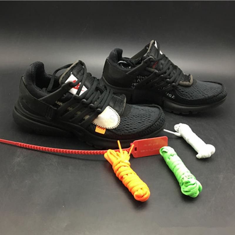 Mejora Cabina Por qué no OFF White X Nike Air Presto OW El más nuevo Presto 2.0 negros blancos de las