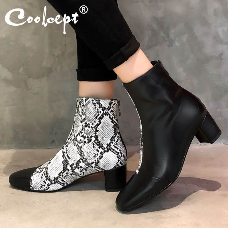 snakeskin boots office