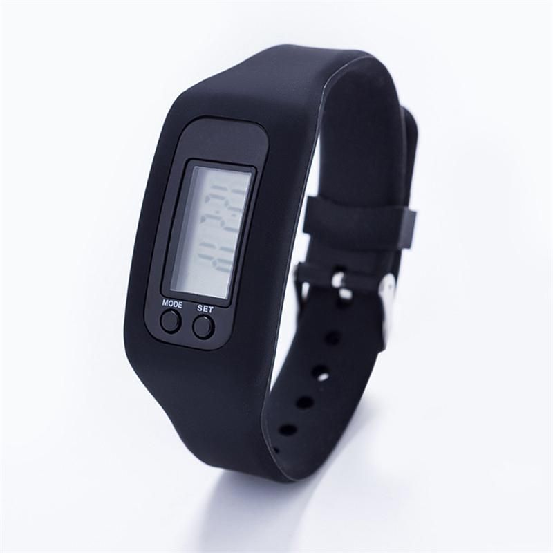 digital watch and pedometer