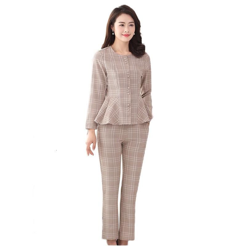 plus size denim pant suits