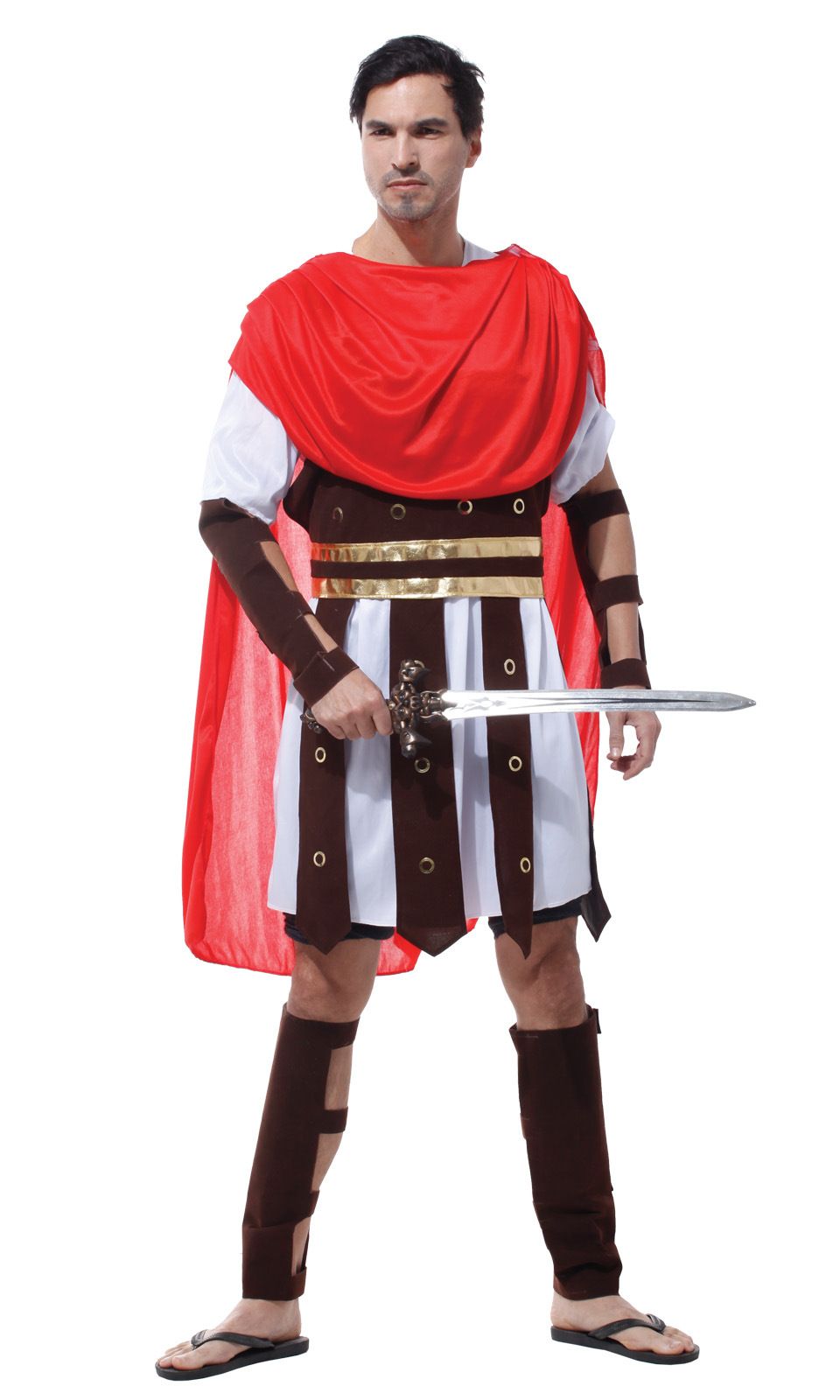 Shanghai Story Adult Men Ancient Roman Warrior Costume Spartan ...