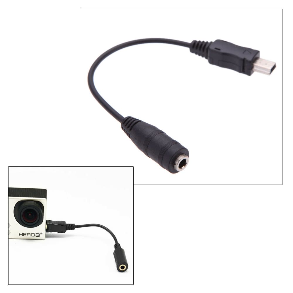 rebanada Guardería boleto Mini USB Al Cable De 3,5 Mm Del Cable Del Micrófono Adaptador Smartphone Mic  Converter Para PC Gopro HD Hero 1 2 3 4 3 + Cámara De 1,99 € | DHgate