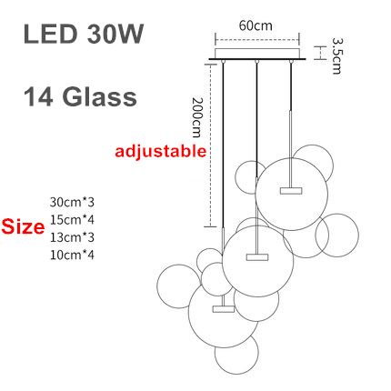 3 lampe 30cm A