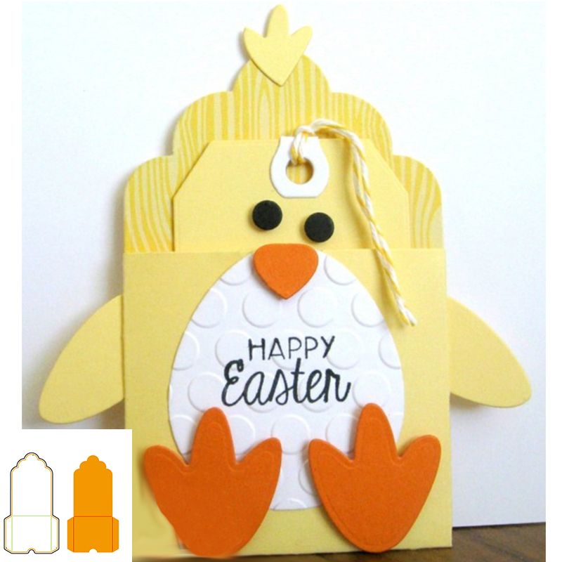 3pcs Penguin Cutting Dies Metal Embossing Stencil for Scrapbooking Album Paper Card Art Craft Decor Cutting Dies for Cards Making Silver