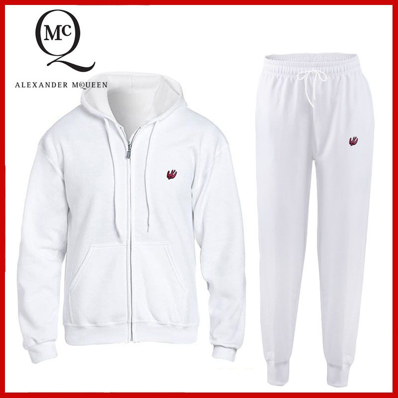 all white sweatsuit mens
