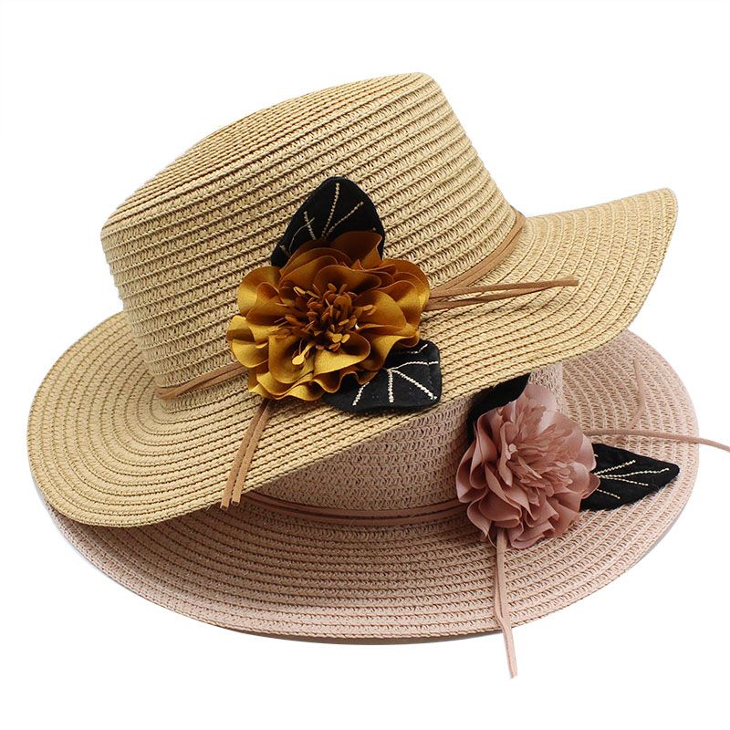 flat top straw cowboy hat