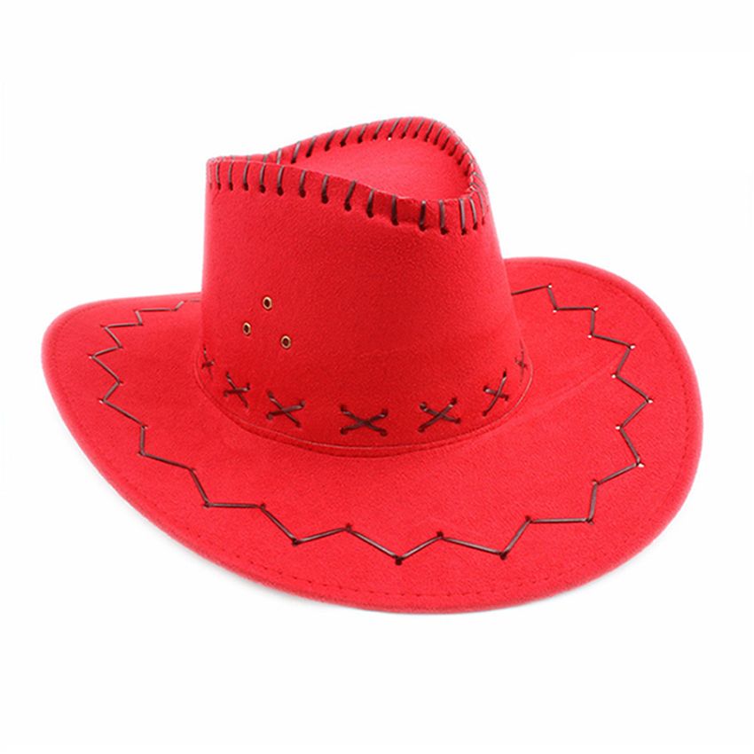 New Men Women Wild West Fancy Cowgirl Cowboy Hats Western Headwear Cap Classic