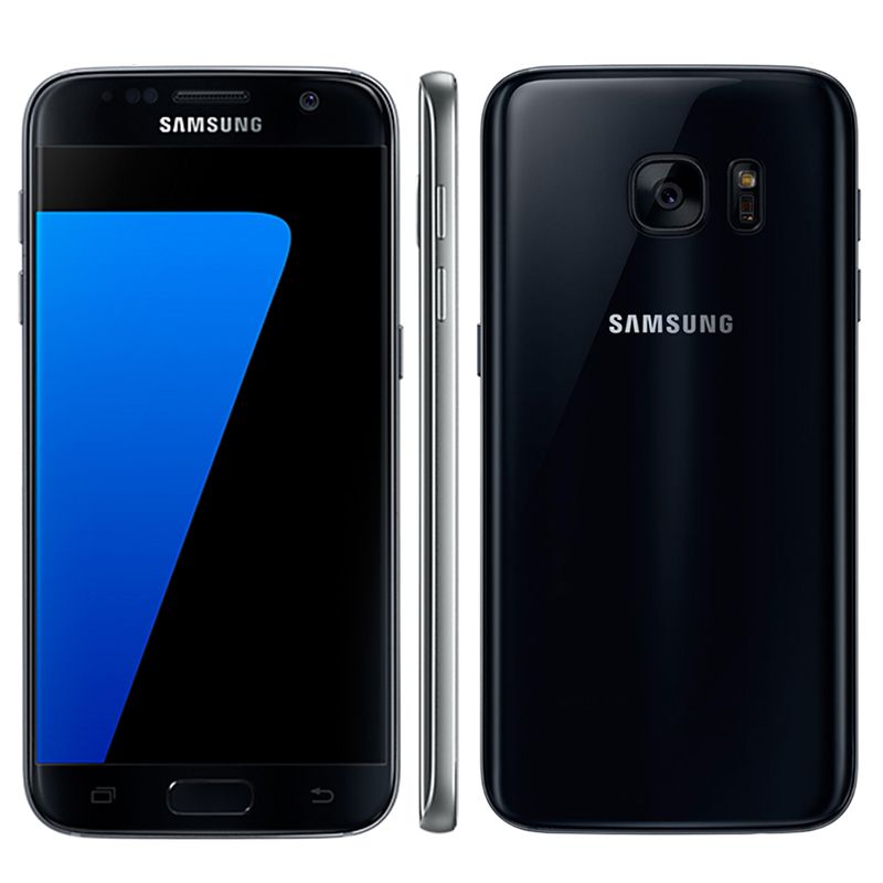 tribu Gorrión Distante Original desbloqueado Samsung Galaxy S7 G930 G930F versión euro 5.1 "4G LTE  4GB RAM 32GB ROM NFC Android Smartphone Reacondicionado teléfono celular