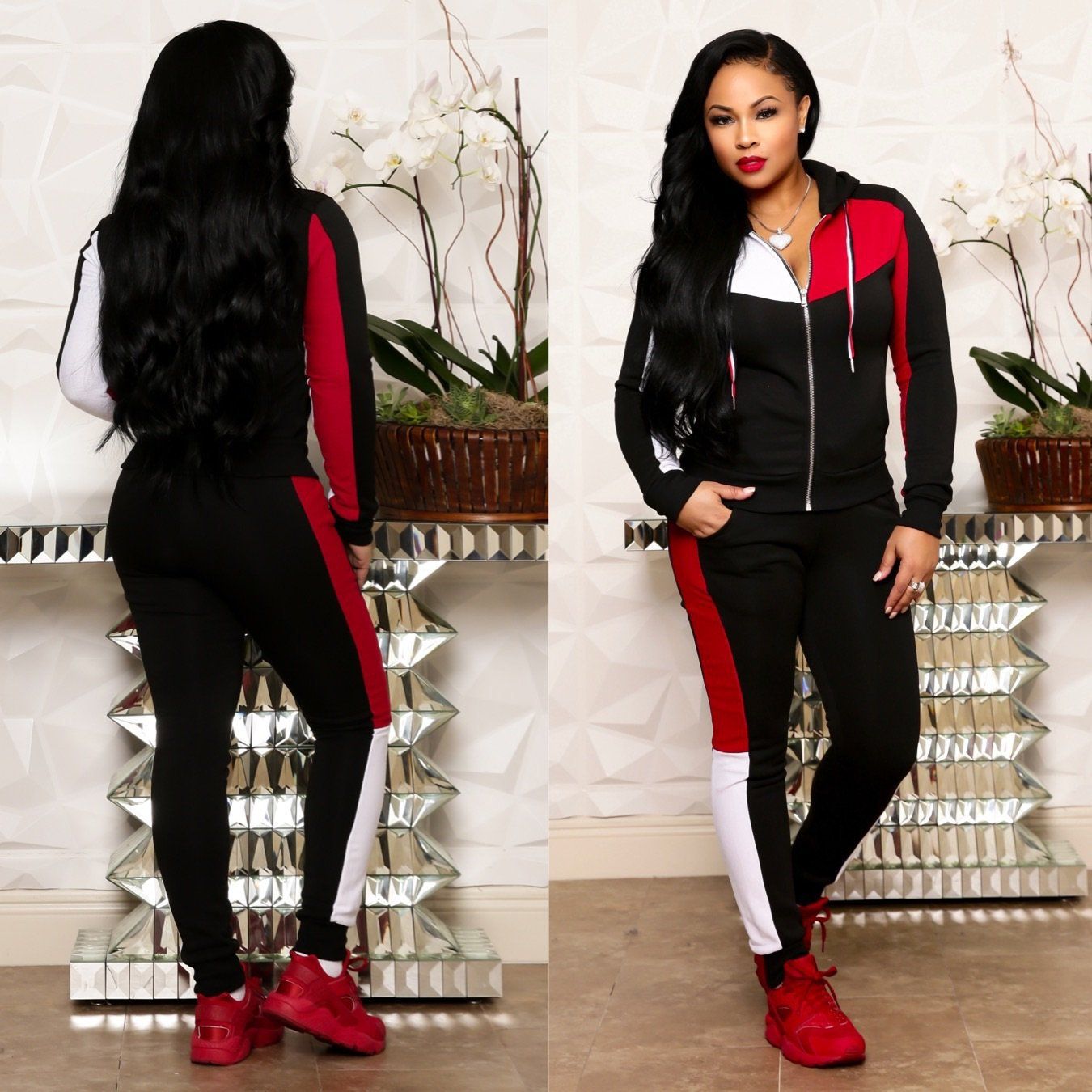 womens casual jogging suits