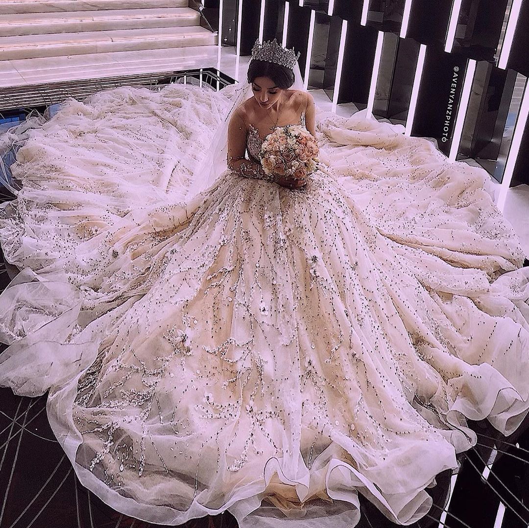 Cattedrale Di Lusso Treno A Maniche Lunghe Appliques Abiti Arabo Abiti Da  Sposa Arabo Perline Complete Abiti Da Sposa Abiti Da Sposa Abiti Da Sposa  Vestiti Di Fidanzamento Da 482 € | DHgate Italy