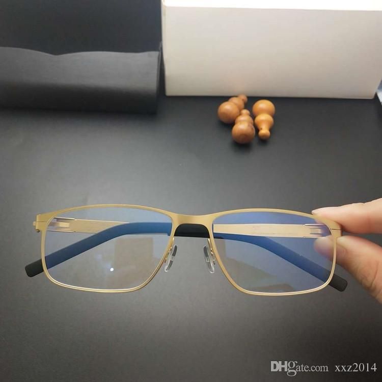 High Quality IC002 Medical Stainless Plate Glasses No Screw Strong